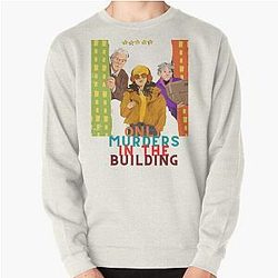 only murders in the building t-shirts, murder in the building essential t-shirts Pullover Sweatshirt