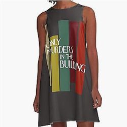 only murders in the building                     A-Line Dress