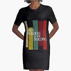 Only Murders In The Building men women Graphic T-Shirt Dress