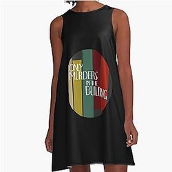 Only Murders in the Building Inspired A-Line Dress