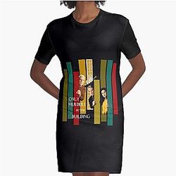 Only Murders In The Building Square Graphic T-Shirt Dress