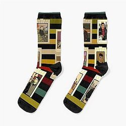 Only Murders in the Building Mural (Horizontal) Socks