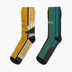 only murders in the building tv show lineart poster Socks
