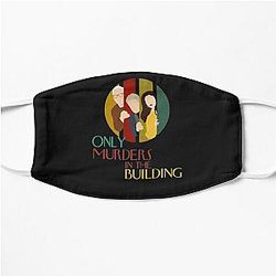 Only Murders In The Building Art   Flat Mask