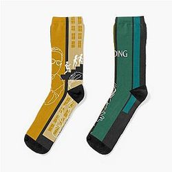 only murders in the building tv show lineart poster Socks