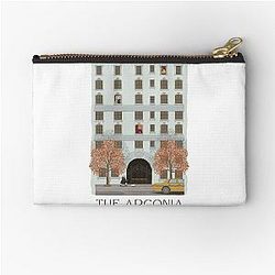 Only Murders in the Building Arconia Windows Zipper Pouch