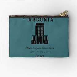 Only Murders in The Building Digital Arconia (1) Zipper Pouch