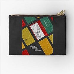 only murders in the building tv show season two lineart poster Zipper Pouch