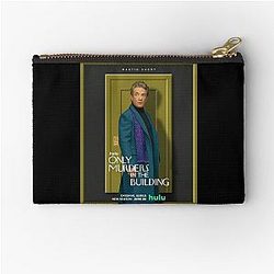 Funny Graphic Gift Only Murders In The Building Animal Retro Wave Zipper Pouch
