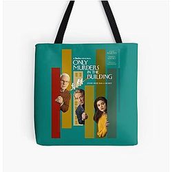 Only Murders In The Building   All Over Print Tote Bag