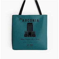 Only Murders in The Building Digital Arconia (1) All Over Print Tote Bag