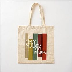 Vintage Only Murders In The Building Cotton Tote Bag