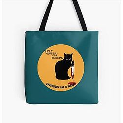 Only Murders In The Building 10 All Over Print Tote Bag