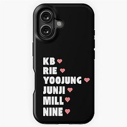 Only One Kpop Group Design BLACK iPhone Case