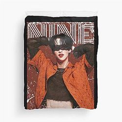 Nine K-Pop Korean Boyband Duvet Cover