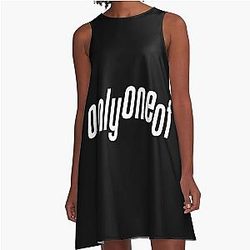 Only One Of K Pop Logo A-Line Dress