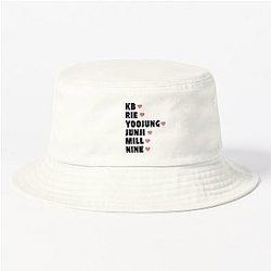 Only One Of with Member Names K pop Group Design  Bucket Hat
