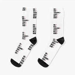 Only One of Kpop Group Design Socks