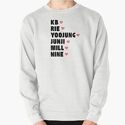 Only One Of with Member Names Kpop Group Design Pullover Sweatshirt