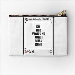 Only One Of (온리원오브) with Member Names Post of K-pop Girl Group Design Zipper Pouch