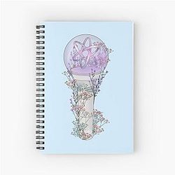 Only one of Floral Spiral Notebook