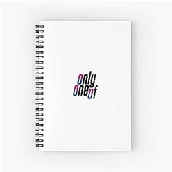 Bi Only One Logo Spiral Notebook