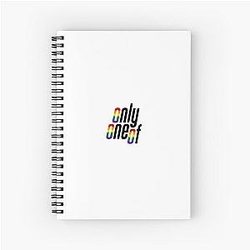 Rainbow Logo Spiral Notebook