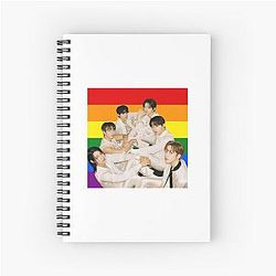 Only One Pride Flag Spiral Notebook