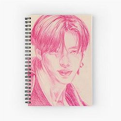 Only one of Nine Spiral Notebooks