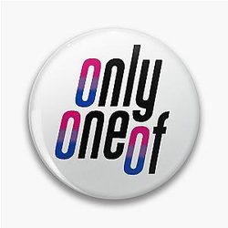 Bi Only One Logo Pin