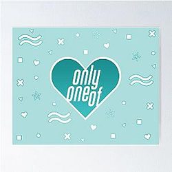 ONLY ONE OF HEART (Logo Ver.) Poster
