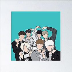 Only One of Kpop Group Poster