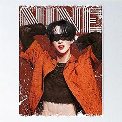 Nine one of k-pop korean boygroup Poster