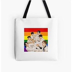 Only One Of Pride Flag All Over Print Tote Bag
