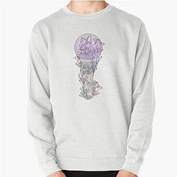 Floral K-pop Pullover Sweatshirt