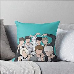 Only One of K-pop Group Throw Pillow