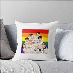 Only One Pride Flag Throw Pillow