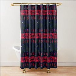 Only One Time Leap Shower Curtain
