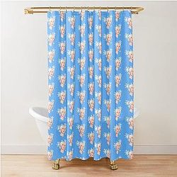 Only One of Junji Drawing Shower Curtain
