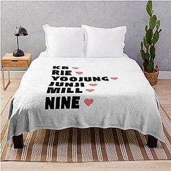 Only one of Kpop Group Design Throw Blanket