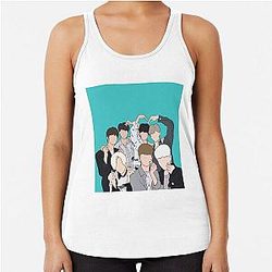 Kpop Group Racerback Tank Top