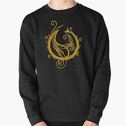 Yellow Opeth Logo Pullover Sweatshirt