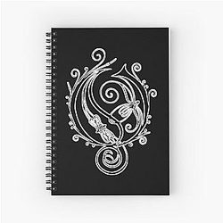 Best Of Opeth Logo 05 Genre Progressive Metal Spiral Notebook