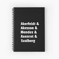 Opeth Current Lineup Notebook