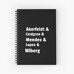 Opeth Classic Spiral Notebook