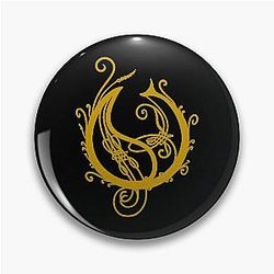 Opeth yellow Pin