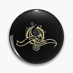 Moon Above Opeth Rock and Heavy Metal Pin