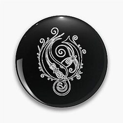 Best Of Opeth Logo 05 Genre Progressive Metal Pin