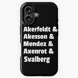 Opeth Current Lineup iPhone Case