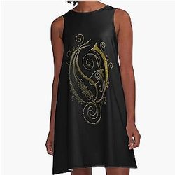 Opeth A Line Dress